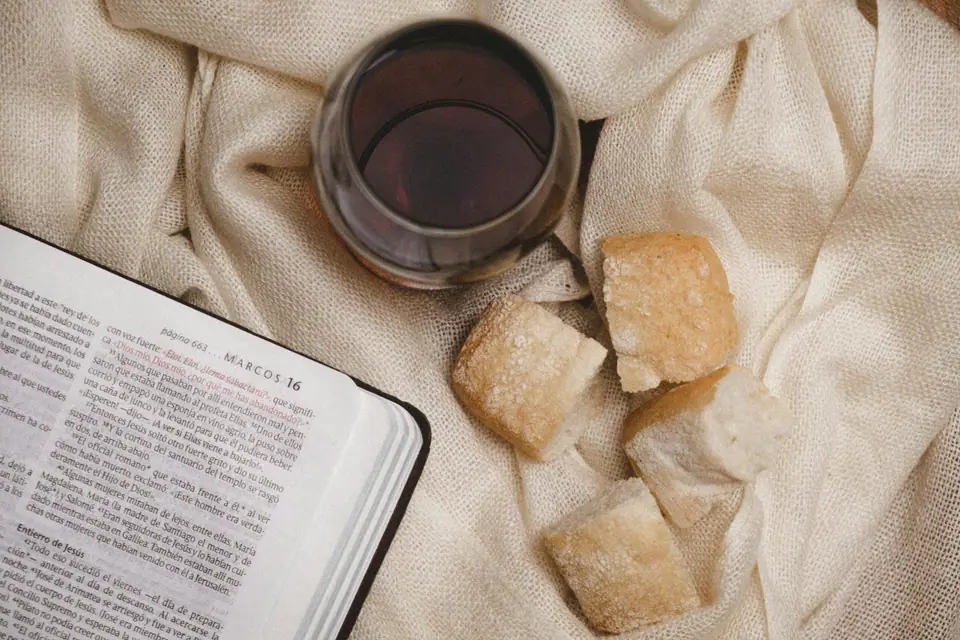 Bread, wine and Scripture