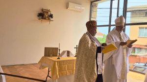 Bishop Seamus and H.E. Archbishop Svetoslav Vasilev during the Episcopal Ordination of Bishop Ashley Deutschmann