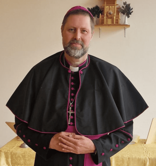 Bishop Ashley Deutschmann after his Episcopal Ordination in Sofia Bulgaria