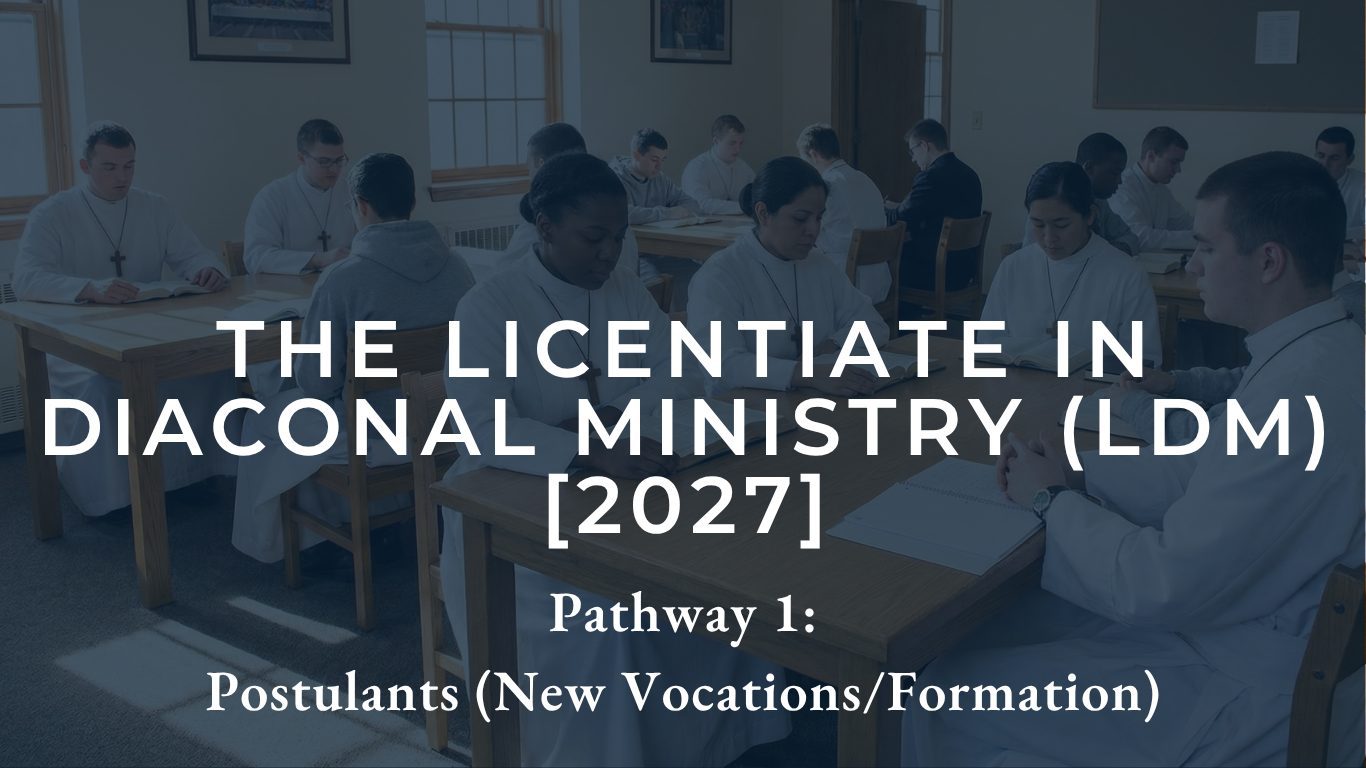Licentiate in Diaconal Ministry (LDM) [2027]